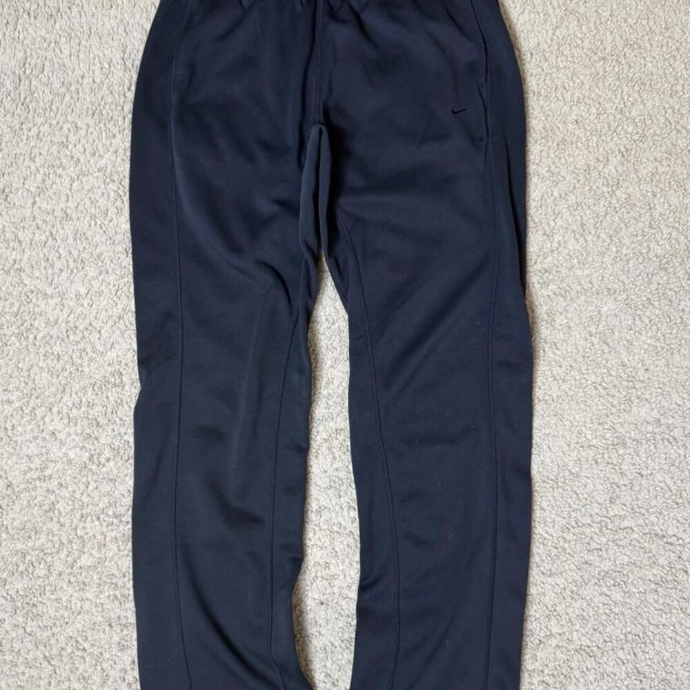 Nike Men's Black and Navy Joggers-tracksuits